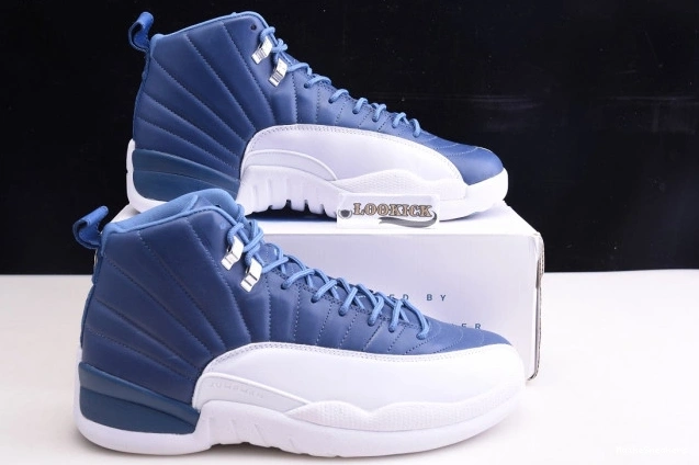 MaikeSneakers Air 12 Stone Retro 130690-404 Jordan Blue 0726